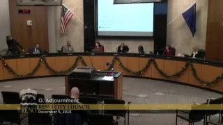 Reno City Council | December 5, 2018