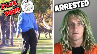 ARRESTED AT GUNPOINT!! (GOLF COURSE AIR HORN GONE WRONG) | JOOGSQUAD PPJT