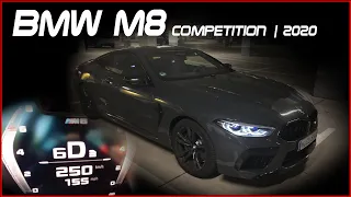 BMW M8 competition (2020, 625 PS) | ACCELERATION, AUTOBAHN and SOUND