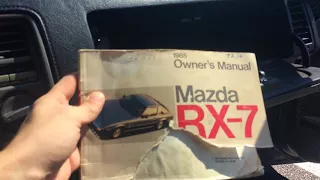 1985 Mazda Rx7 GSL-SE