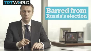 Russian opposition politician Alexei Navalny barred from presidential election