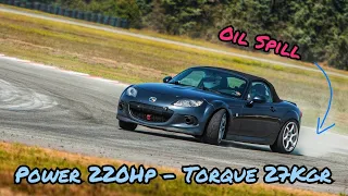 MX-5 NC 2.5 Swap TRACK TEST  # Serres Circuit