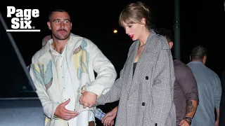 ‘Protective’ Travis Kelce denies ‘pushing’ Taylor Swift’s security guard on NYC date