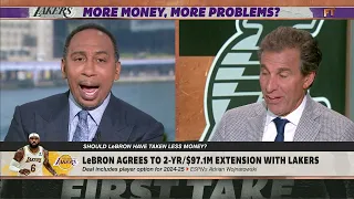 Is LeBron Top-3 all time? Stephen A. and Mad Dog SOUND OFF 🍿🗣 | First Take