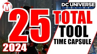 DCUO 25 Total Tool Time Capsules