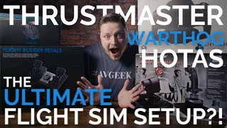 The ULTIMATE HOTAS?!? Thrustmaster Warthog A10C for DCS World and Flight Simulator REVIEW | Mr MPW