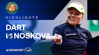 Harriet Dart vs Linda Noskova | Round 1 | French Open 2024 Highlights 🇫🇷