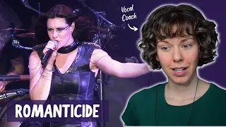 Vocal Coach listens to Romanticide for the first time! Nightwish Reaction and Vocal Analysis