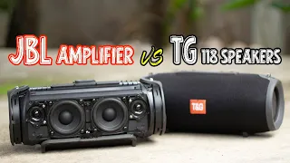 JBL Xtreme Amplifier vs TG 118 Speaker Test