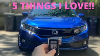 5 Things I LOVE About My 2019 Honda Civic Sport! | Ochoa