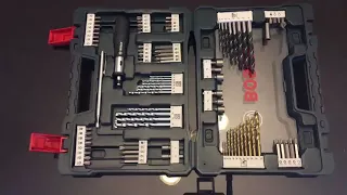 Bosch MS4091 91 Piece Drill Review, Great driver and drill bit set !