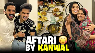 Aftari invitation at Kanwal Zulqarnain House🥗Surprise for Zulqarnain..😁