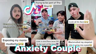 NEW Anxiety Couple TikTok Videos 2023 | Funny Scott and Haydee Tik Toks Videos