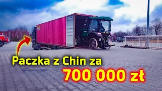 W kontenerach 700 000 zł! 👉 Ciągniki Arbos 3065 z Chin [Korbanek]