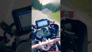 Riding Namlos, Austria on BMW R1200GS [On Board]