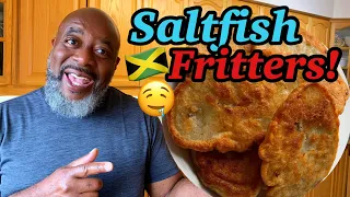 How to make Saltfish Fritters!