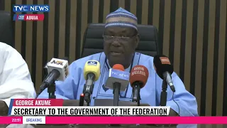 BREAKING: FULL Speech Of SGF After  FG, Labour Reach Agreement On Minimum Wage