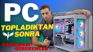 Sistem Topladıktan Sonra Yapılması Gerekenler Nelerdir ?