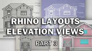 Create Elevations in Rhino Layouts - Part 3 of 3