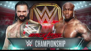 WWE BACKLASH 2020 BOBBY LASHLEY VS DREW MCINTYRE WWE CHAMPIONSHIP (WWE 2K20)