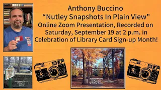 Anthony Buccino Nutley Snapshots in Plain View Online Presentation