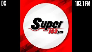 (DX) Super 103 103.1 MHz FM Santiago De Los Caballeros, R.D. en La Esperanza, Int, Honduras (E-Skip)