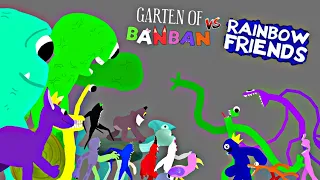 Garten of Banban Vs Rainbow friends DC2 Animation