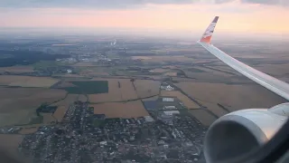 Smartwings QS1126 Boeing 737-8FN OK-TVM Takeoff from Prague