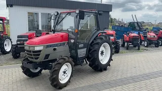 Японський мінітрактор YANMAR AF33. Стан нового трактора. Кабіна з кондиціонером. Відеоогляд від ВЕСТ