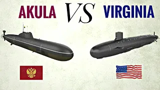Akula VS Virginia Class Submarine
