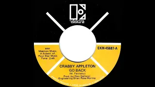 1970 HITS ARCHIVE: Go Back - Crabby Appleton (mono 45)