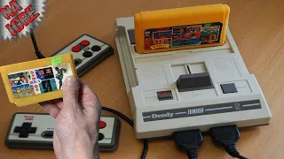 Обзор Редкого Картриджа ДЕНДИ из 90х  64 in 1 (NES, Famicom, Dendy, SEGA)