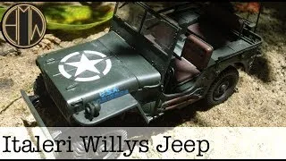 1:24 Italeri Willys Jeep Special Edition Build and Completion!