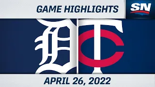 MLB Highlights | Tigers vs. Twins - Apr 26, 2022