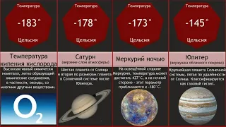 Сравнение: Температура | Инфографика