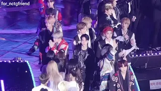 181225 NCT (Doyoung) X GFRIEND moment at SBS Gayo Daejun 2018