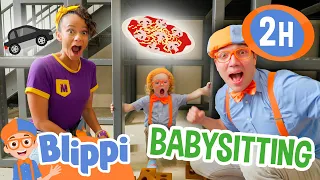 Blippi And Meekah Babysitting Adventures 👶 Blippi | Educational Kids Videos | After School Club