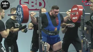 Daniel Ordean - 10th Place 902.5kg Total - 120+kg Class 2022 IPF World Open Championship