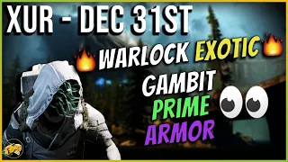 Where is Xur - Dec 31st - Xur Location & Inventory - Legendary Weapons & Armor - Destiny 2