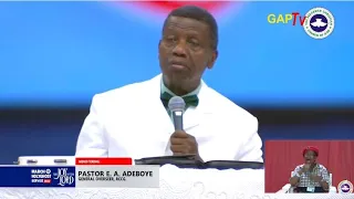 Pastor E.A Adeboye Sermon @RCCG March 2022 HOLY GHOST SERVICE