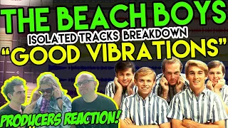 The Beach Boys - Good Vibrations [ISOLATED TRACKS - REACTION & ANALYSIS] musicians react S01E20