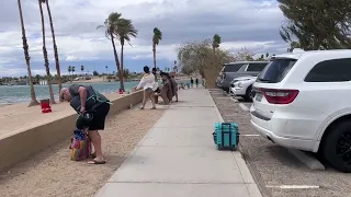 Windy Easter Weekend at Rotary Park & Bridgewater Channel - Lake Havasu City Arizona