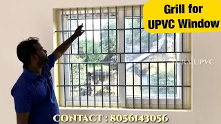 How to Installation upvc windows grill | 9150099141, 9150099142 | ANEGAN UPVC Windows & Doors