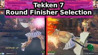 Tekken 7 | Round Finisher Selection