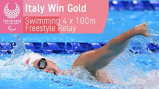 Women's 4 x 100m Freestyle Relay 34 Points Final | Swimming | Tokyo 2020 Paralympics