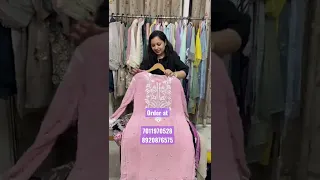 #youtubeshorts. Buy Beautiful Pakistani Designer Cotton Muslin Jaipuri Suits From Varika Fashion.