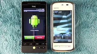 Calling from Nokia 5230 to HTC Hero and back