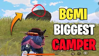 😱OMG! HE IS THE BIGGEST CAMPER IN BGMI | 20 KILLS | FAROFF PUBG MOBILE