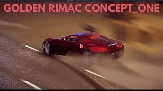 A NEW PHYSICS KING? | Golden Rimac Concept_One test in Asphalt 9 MP.