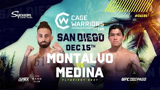Enrique Montalvo vs. Manuel Medina | FULL FIGHT | CW 165 San Diego